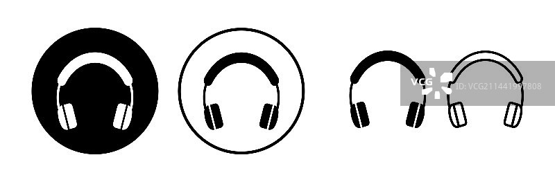 耳机图标图片素材