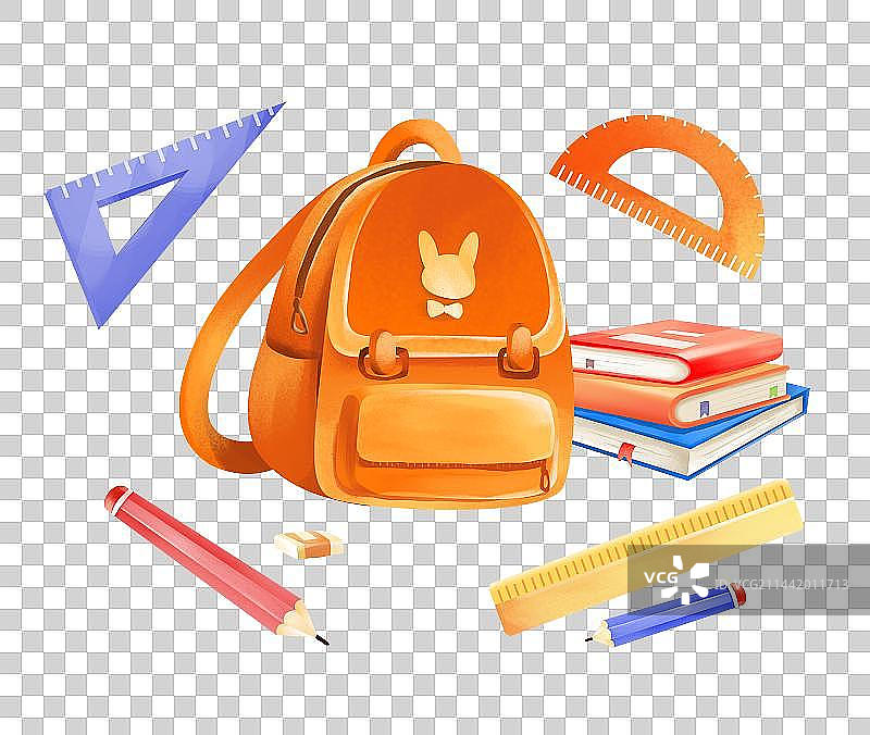 学生教育学习文具元素图片素材