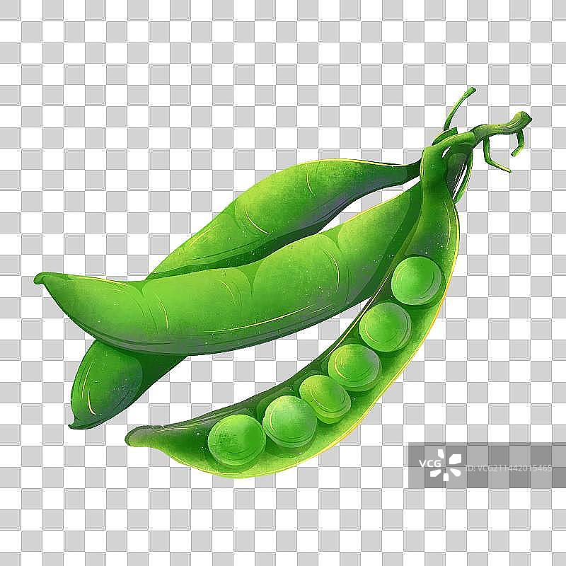 蔬菜豌豆免抠元素图片素材