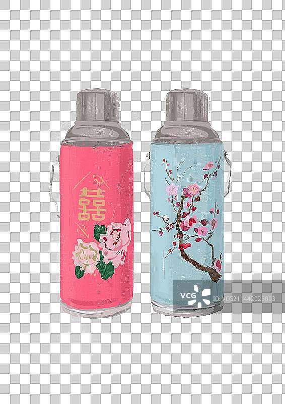 保温瓶热水瓶图片素材