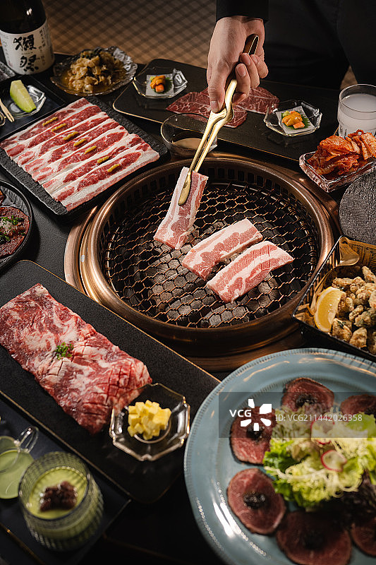 日式烧肉-烤肉图片素材