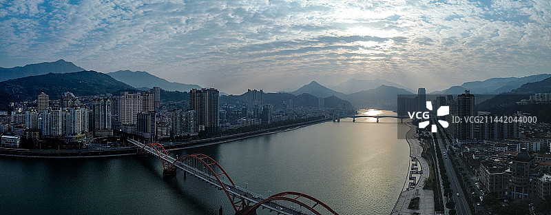 青田县 大鹤大桥 青田县图书馆 瓯冮 刘基广场 江湾大厦 易售楼图片素材