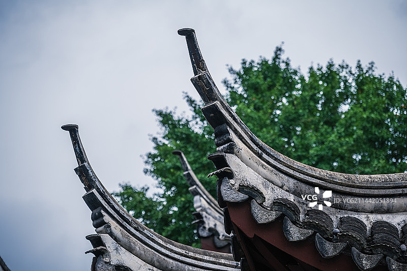 上海南翔古镇檀园图片素材