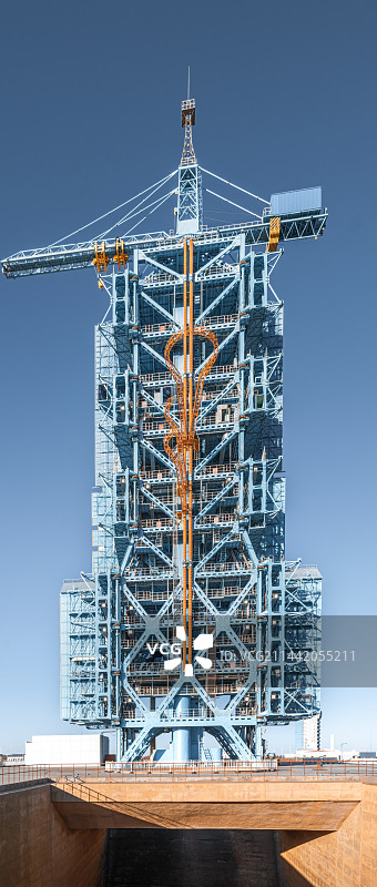 酒泉卫星发射中心图片素材