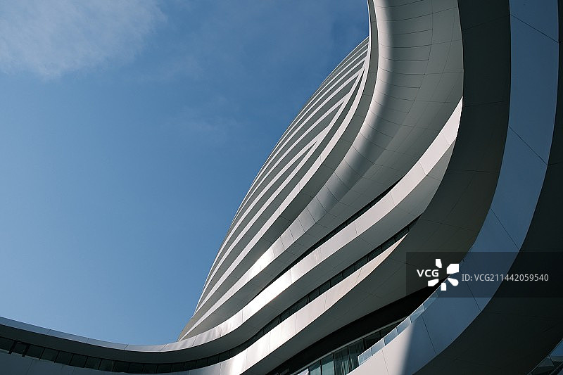 银河soho建筑随拍图片素材