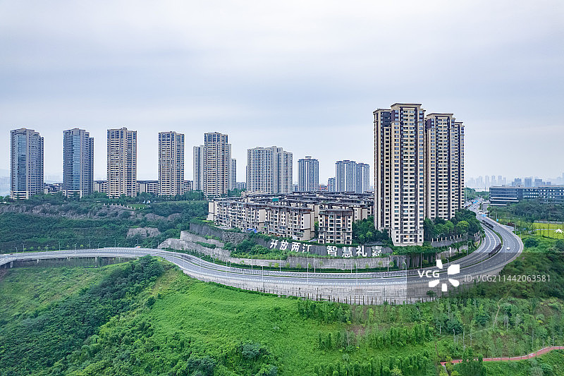 重庆两江新区图片素材