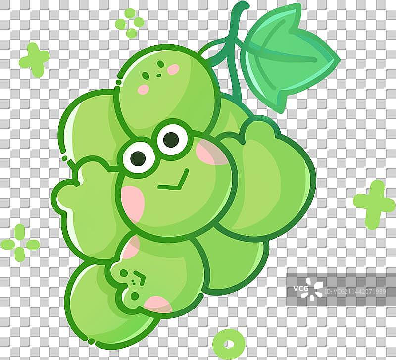 葡萄青蛙图片素材