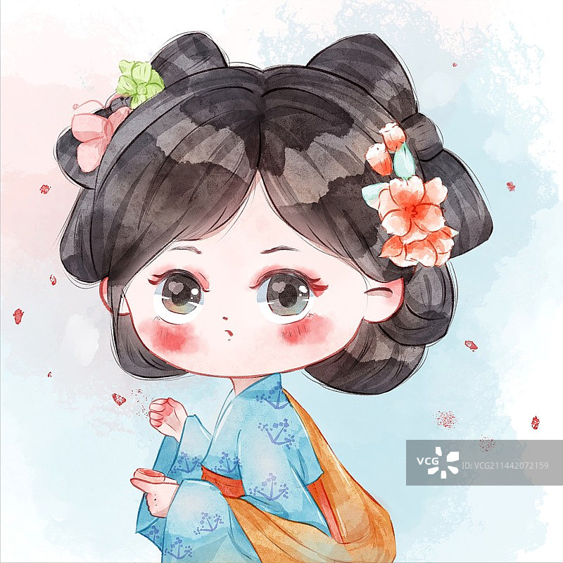 你也要来点胭脂？图片素材