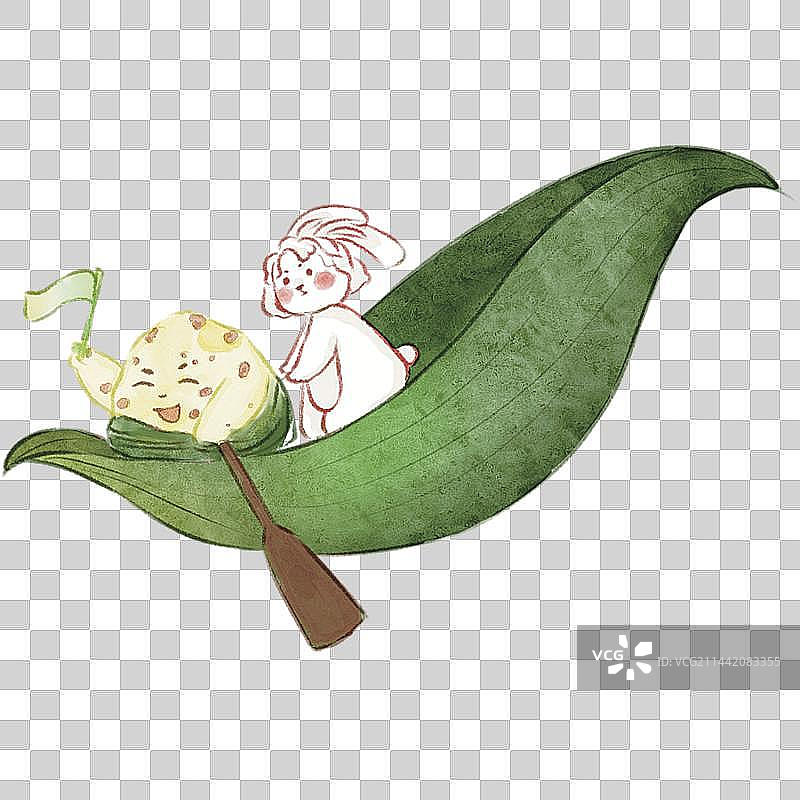 粽叶船图片素材