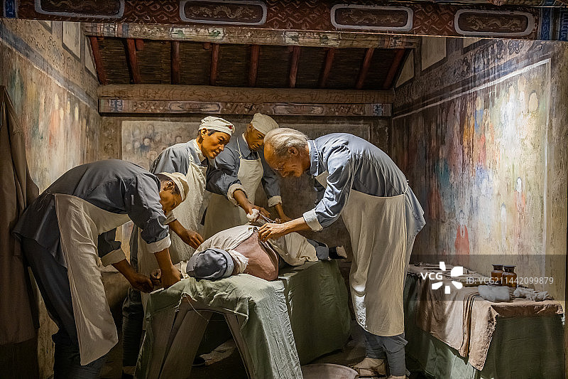 河北省保定市唐县白求恩纪念馆图片素材