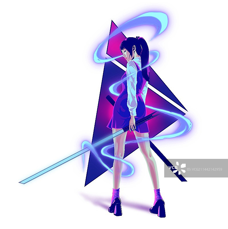 女战士图片素材