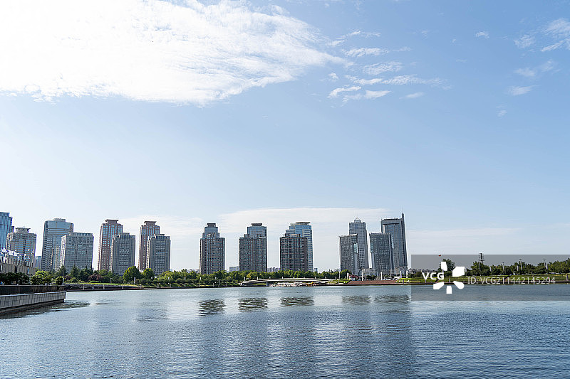 郑州如意湖图片素材