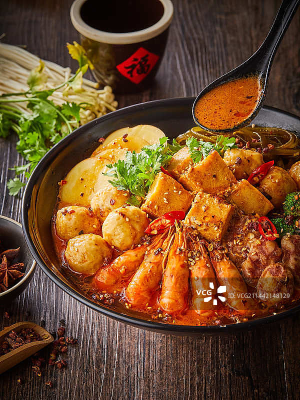 干拌麻辣烫图片素材