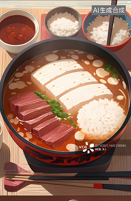 【AI数字艺术】拉面图片素材