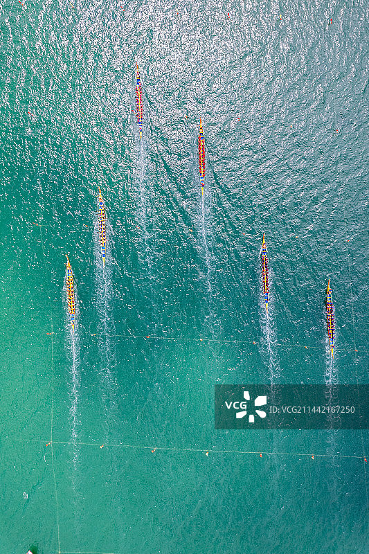 2023粤港澳大湾区海上龙舟赛图片素材