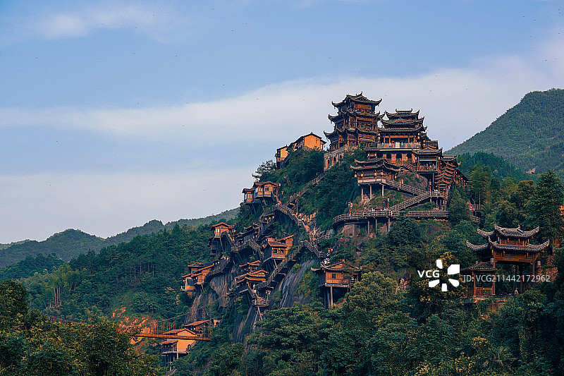 江西上饶望仙谷图片素材