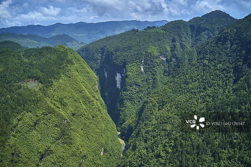 重庆彭水阿依河青龙谷图片素材
