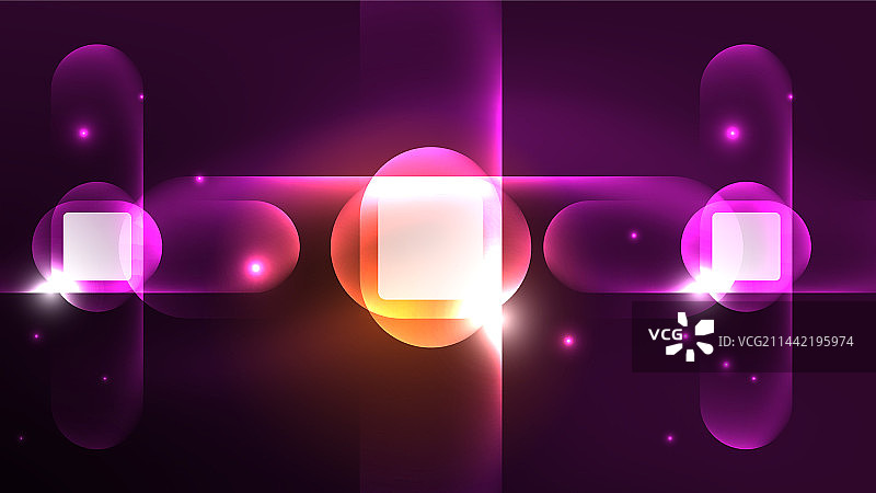 抽象背景登陆页玻璃几何图片素材