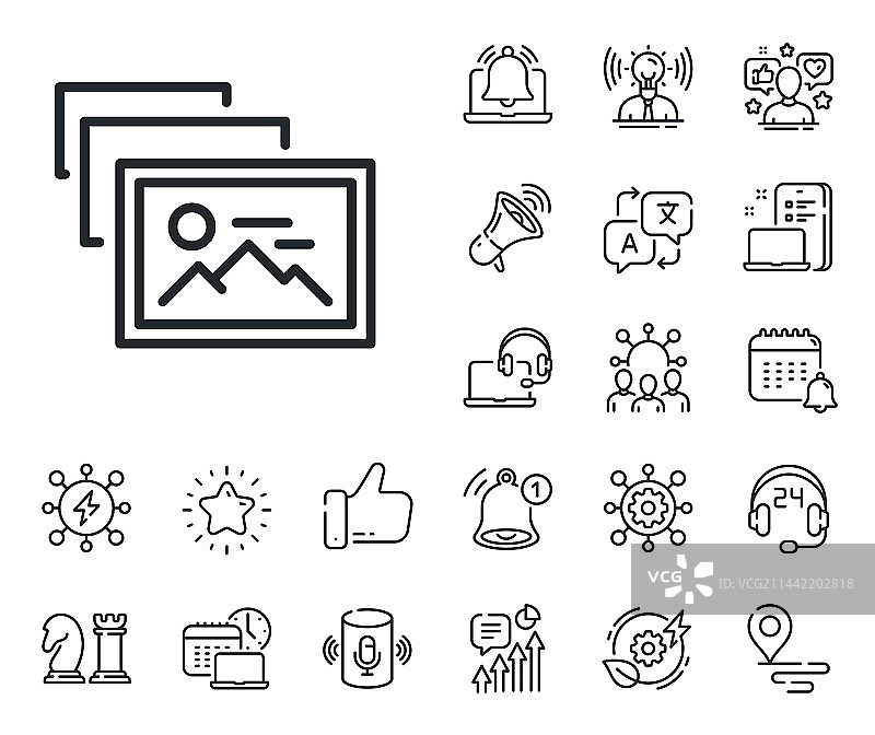 相册缩略图标志图片素材