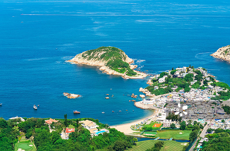 香港徒步港岛径龙脊线图片素材