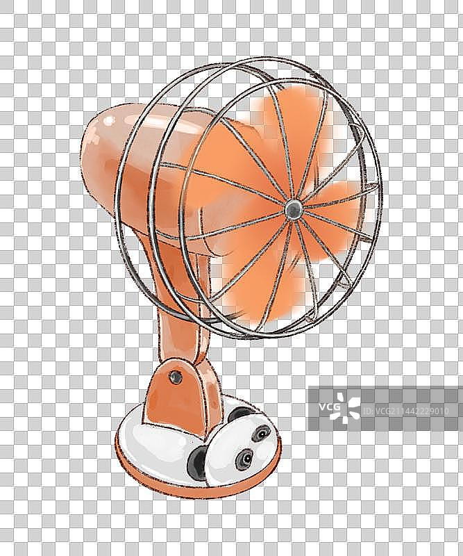 一个可爱的风扇图片素材