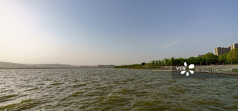 太原 晋阳湖图片素材