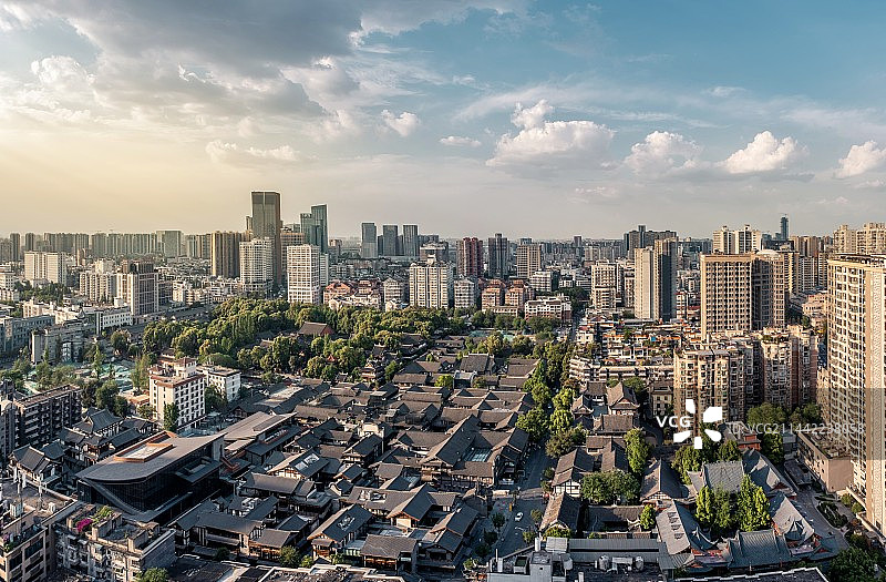 成都文殊坊图片素材