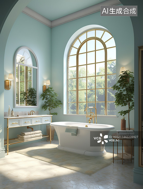 【AI数字艺术】样板房室内家具设计图片素材