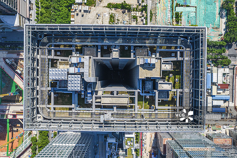 高楼屋顶 高楼楼顶 楼顶设施图片素材