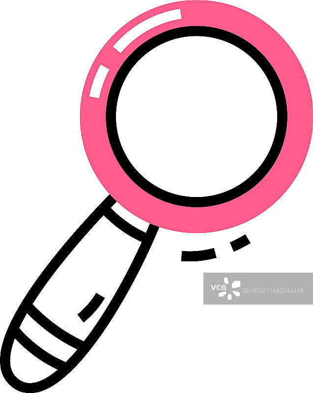 学校用品放大镜图片素材