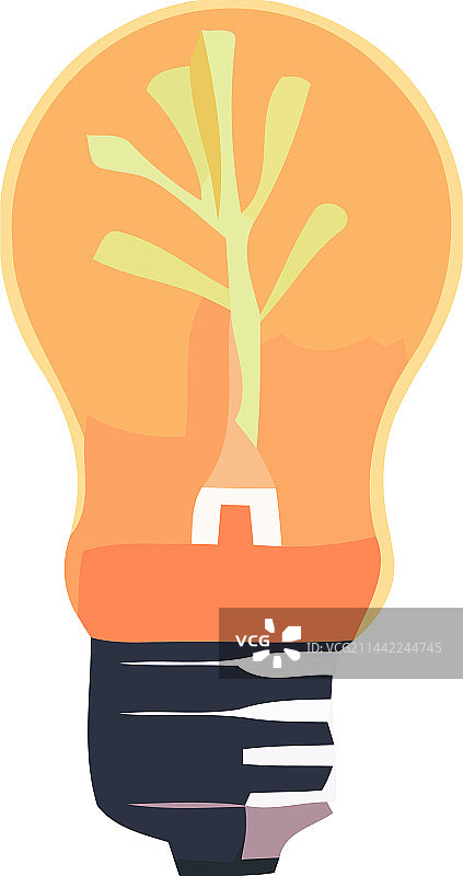 创意点亮创新高效能源图片素材