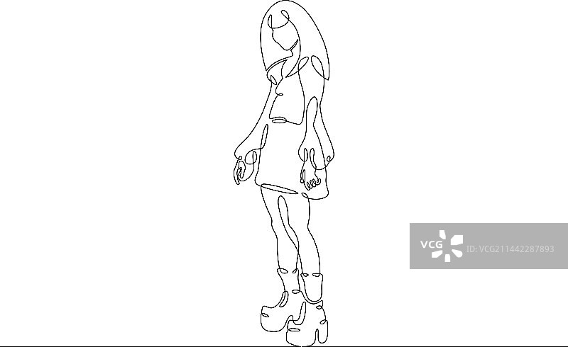 日式现代时尚青年图片素材