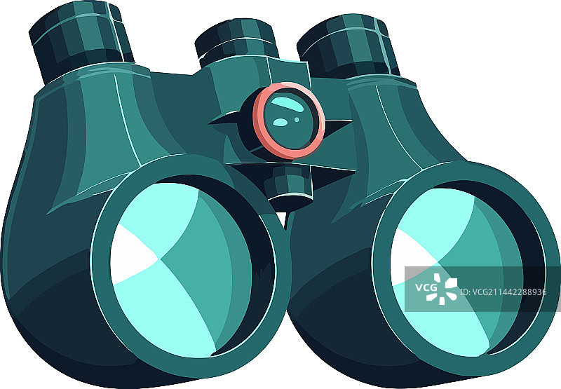 手持望远镜，探索新冒险图片素材