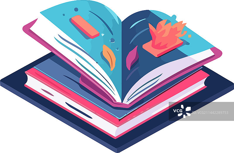 教育成功的教科书符号图片素材