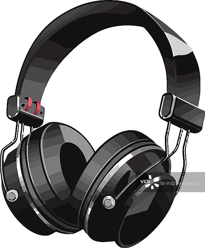 现代耳机创意听音乐图片素材