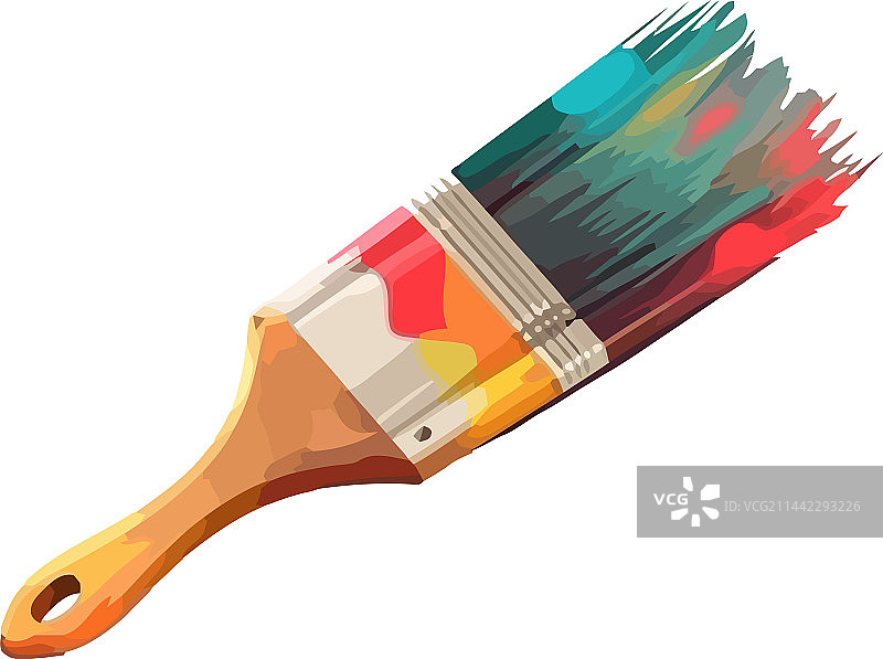 艺术家画笔设计图片素材