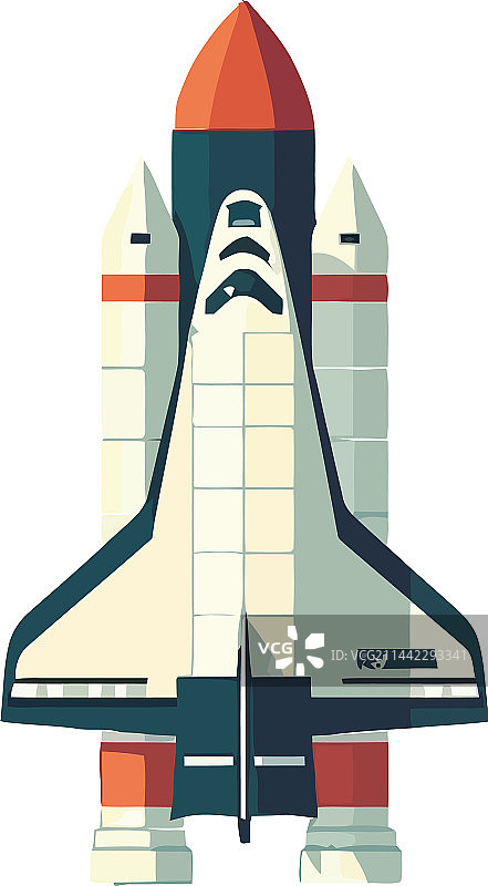 现代宇宙飞船运输工具图标图片素材