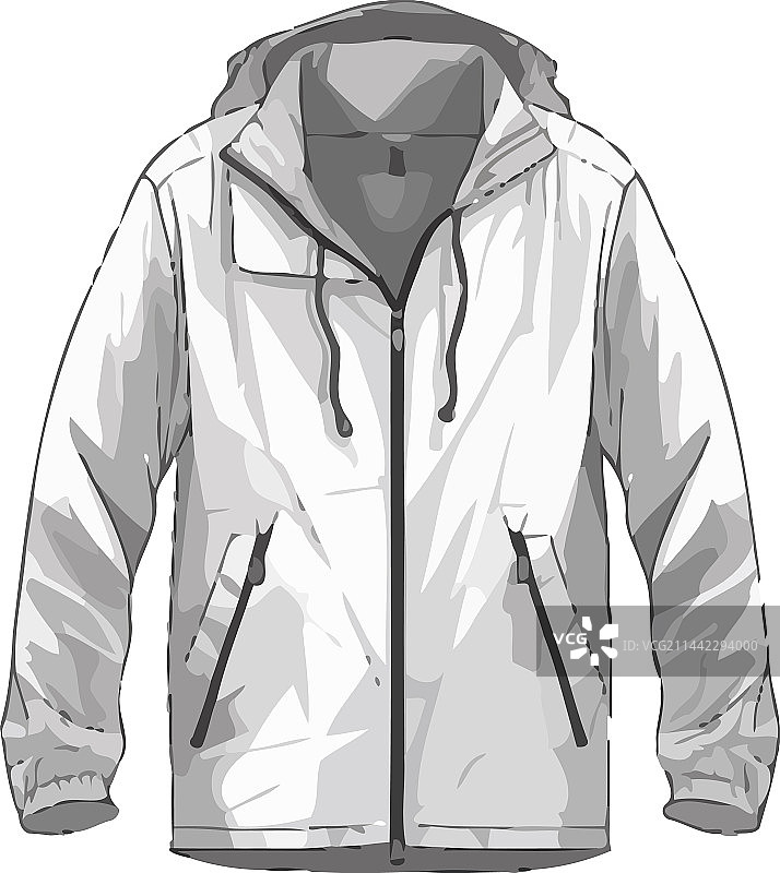 现代设计的时尚男士冬季夹克图片素材