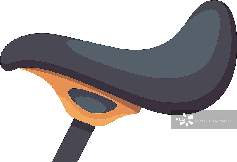 享受冒险的自行车座椅图片素材