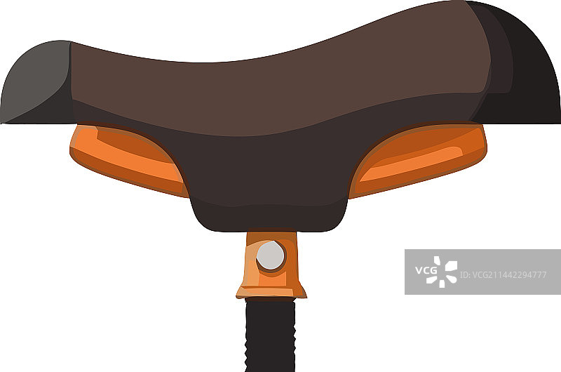 古董自行车座图片素材