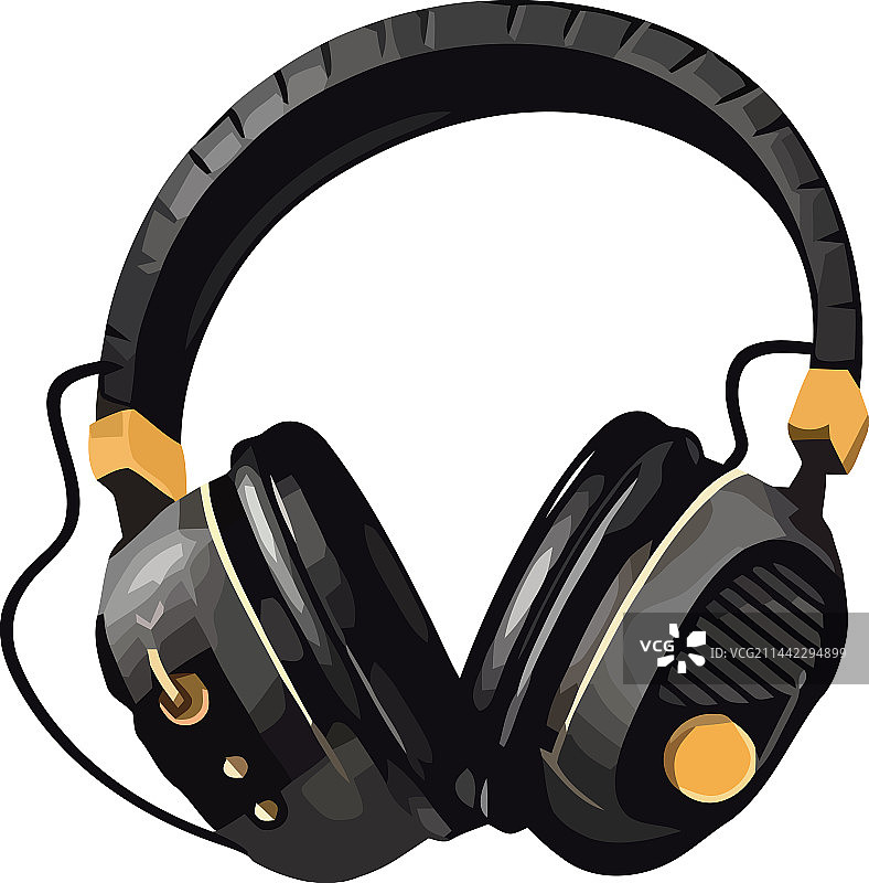 音乐耳机收听图片素材