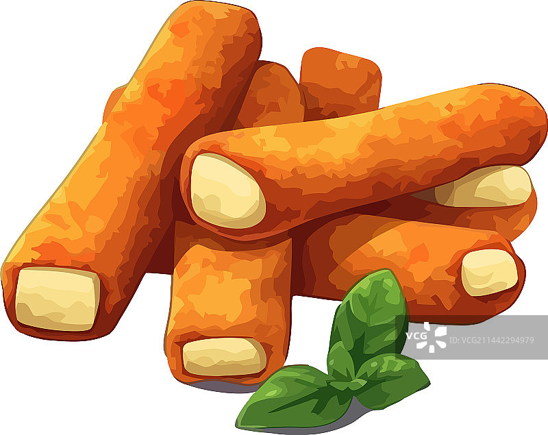 炸奶酪条图片素材