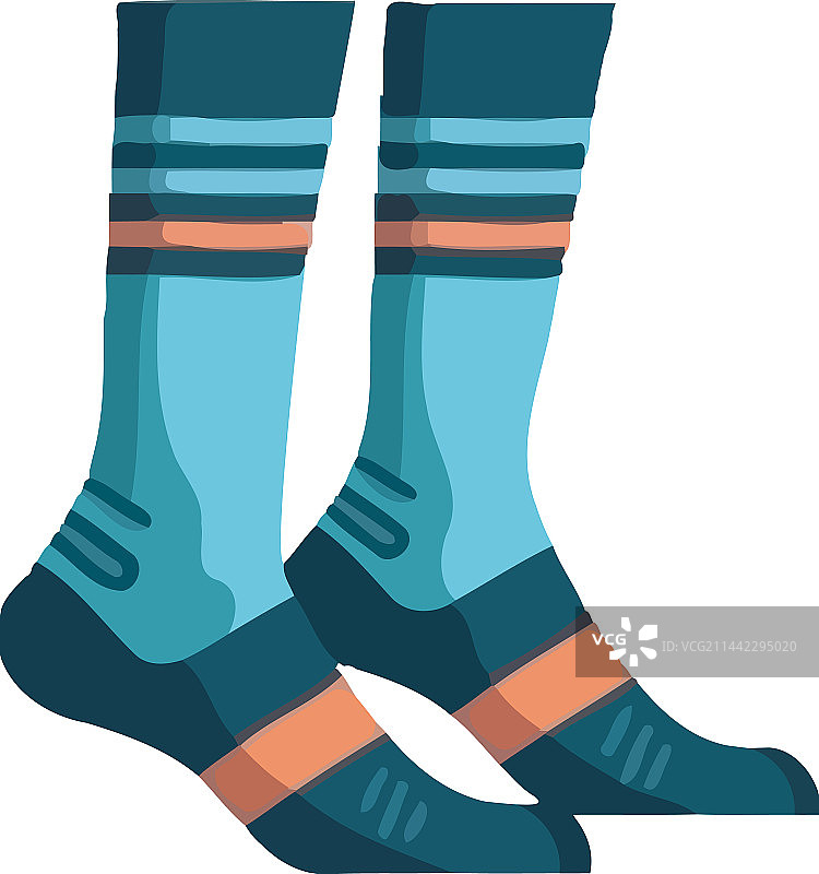 舒适的冬季羊毛袜套装图片素材