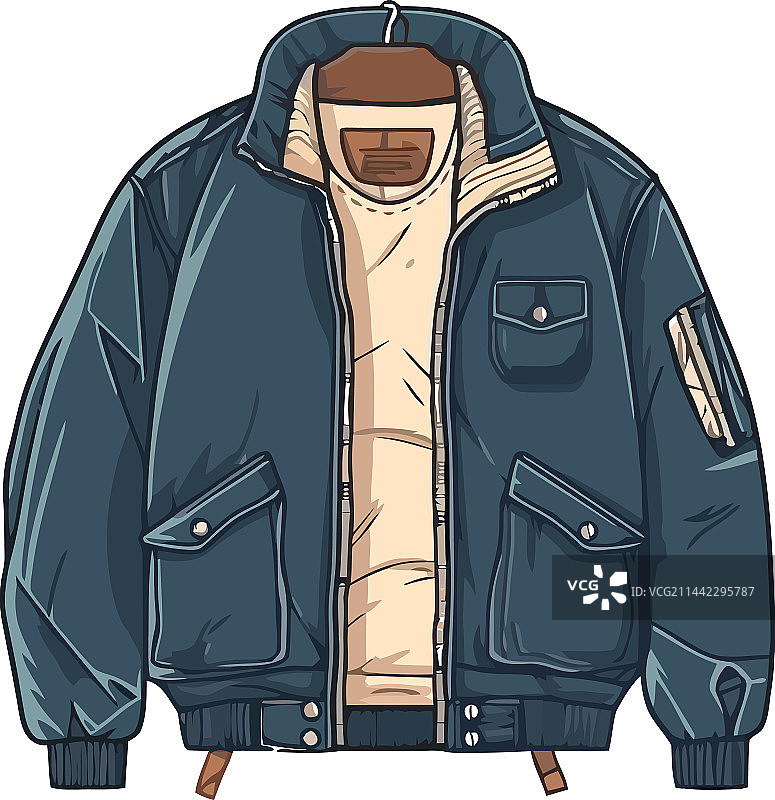 男士时尚夹克图片素材