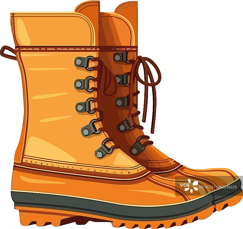 防护工作靴图片素材