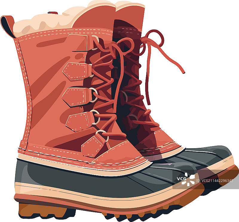 现代探险靴子图片素材