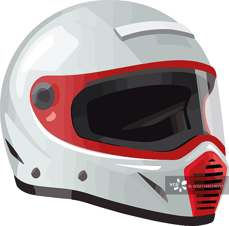 运动头盔保护扁平风图标图片素材