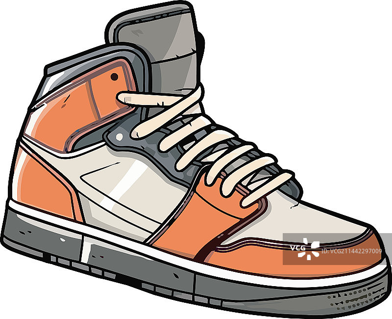 现代男士运动鞋图片素材