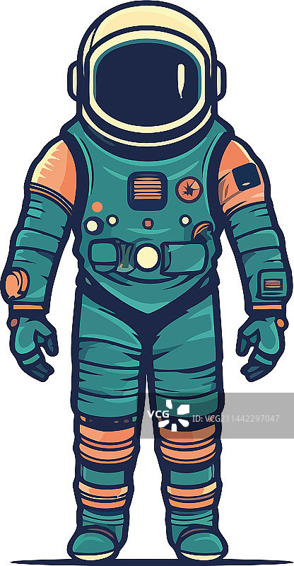 未来宇航员生化机器人身穿宇航服图片素材