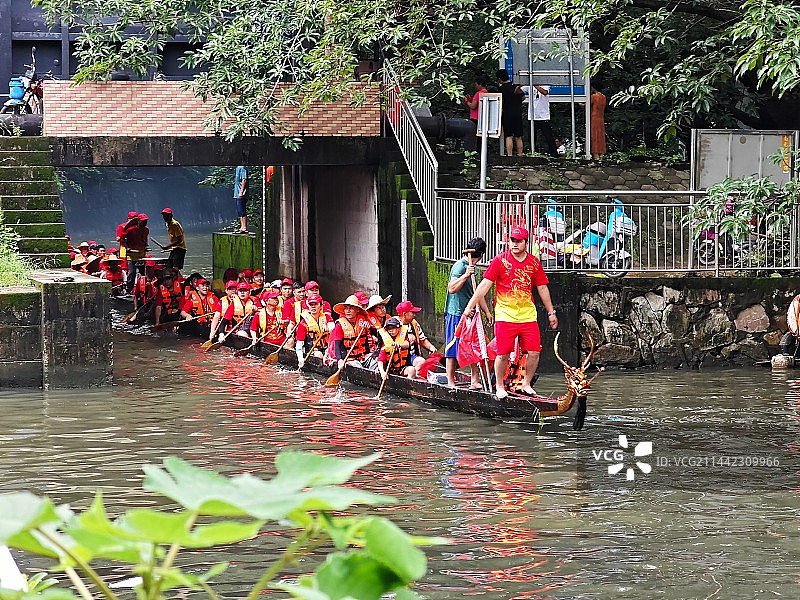 端午划龙舟图片素材